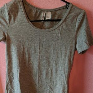 light grey t-shirt